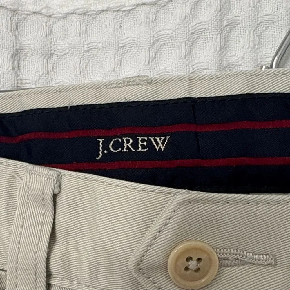 J. Crew Men's Khaki Chinos Size 36